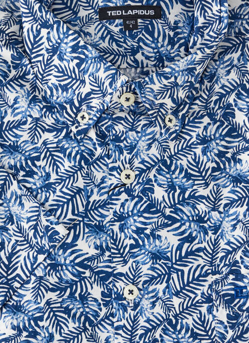 Cămașă cu mâneci scurte albastru TED LAPIDUS bărbat