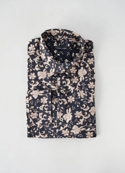 Cămașă cu mâneci lungi negru LA CIBLE ROUGE bărbat