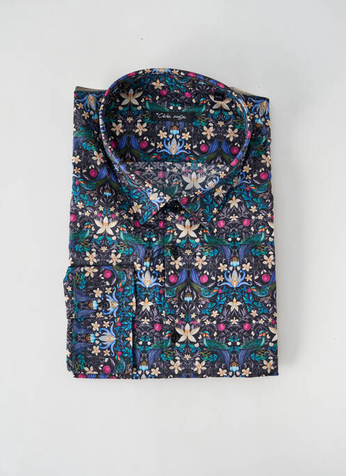 Cămașă cu mâneci lungi negru LA CIBLE ROUGE bărbat