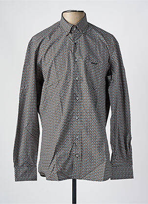 Cămașă cu mâneci lungi negru MISE AU GREEN bărbat