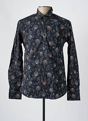 Cămașă cu mâneci lungi albastru LA CIBLE ROUGE bărbat