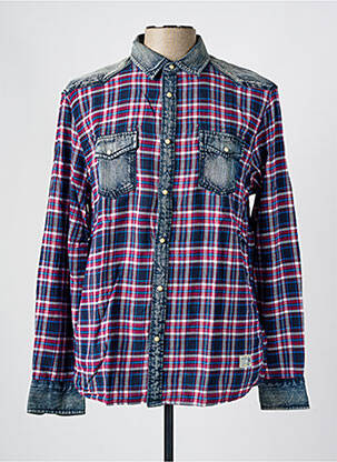 Cămașă cu mâneci lungi roșu MUSTANG bărbat