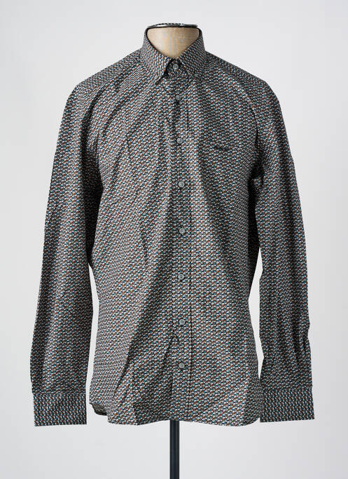 Cămașă cu mâneci lungi negru MISE AU GREEN bărbat