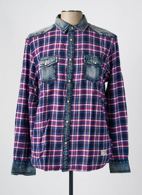 Cămașă cu mâneci lungi roșu MUSTANG bărbat