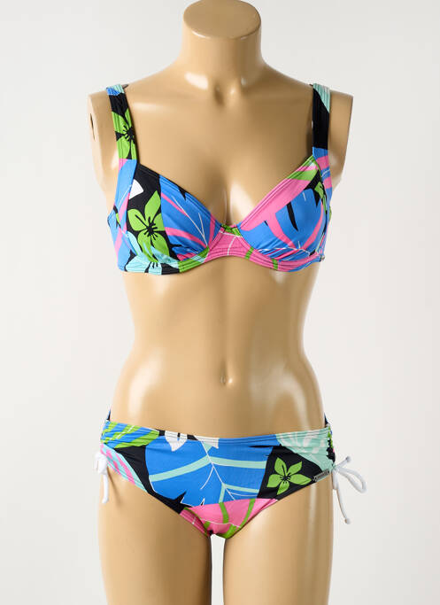 Costum de baie din două piese albastru OLYMPIA femeie