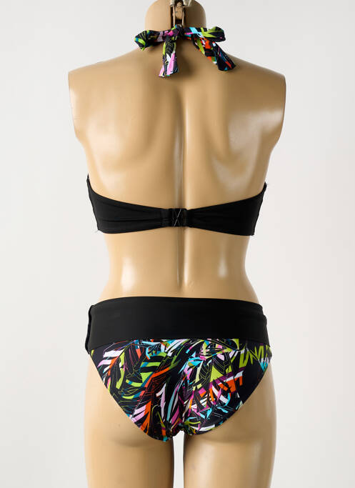 Costum de baie din două piese negru ROSE POMME femeie