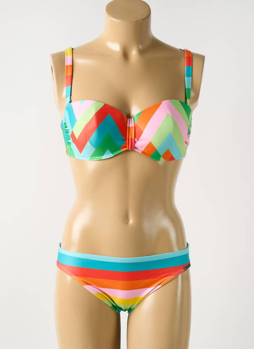 Costum de baie din două piese verde OLYMPIA femeie