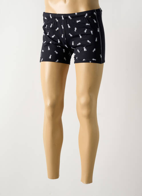 Șort de baie negru SALÉE bărbat