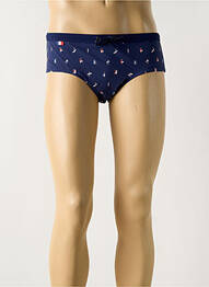 Slip de baie imprimeu fantezie albastru EMINENCE homme