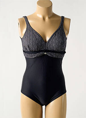 Costum de baie dintr-o singură piesă negru ROSE POMME femeie