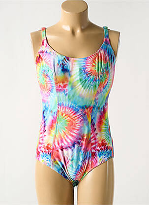 Costum de baie dintr-o singură piesă albastru OLYMPIA femeie