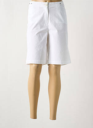 Bermudă alb FELINO femeie