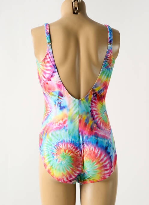 Costum de baie dintr-o singură piesă albastru OLYMPIA femeie