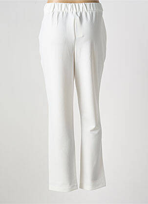 Pantalon slim talie elastică alb MCM femeie