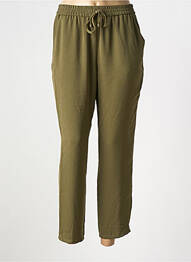 Pantalon slim talie elastică verde TINTA femme
