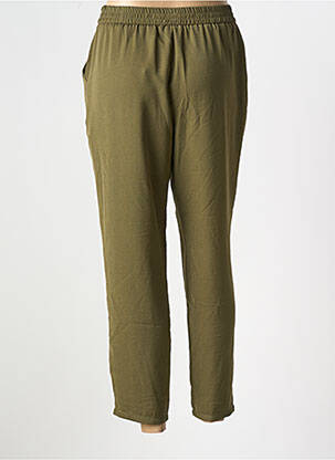 Pantalon slim talie elastică verde TINTA femeie