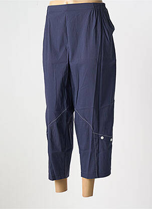 Pantalon trei sferturi albastru GEVANA femeie