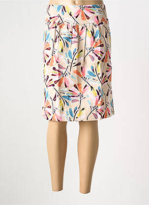 Fustă midi bej FELINO femeie