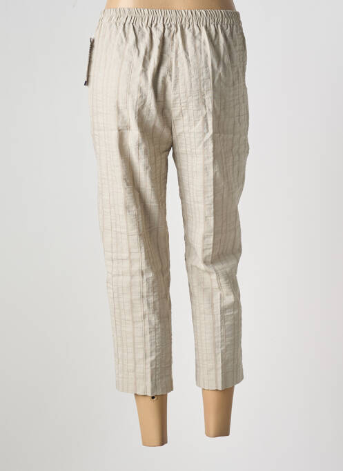 Pantalon trei sferturi bej GEVANA femeie