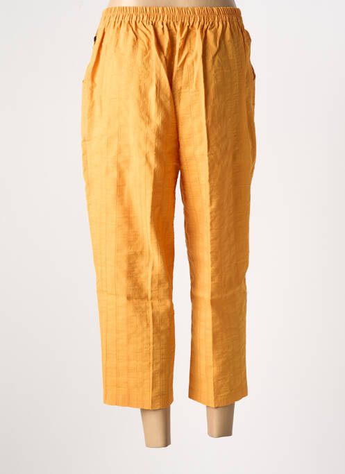 Pantalon trei sferturi portocaliu GEVANA femeie