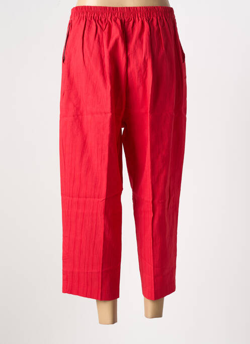 Pantalon trei sferturi roșu GEVANA femeie