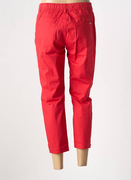 Pantalon trei sferturi roșu GEVANA femeie