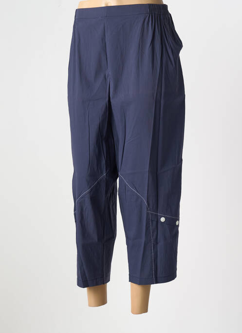 Pantalon trei sferturi albastru GEVANA femeie