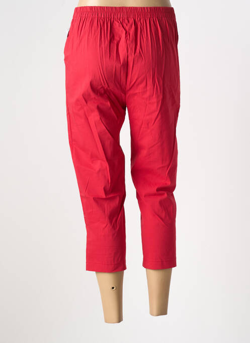 Pantalon trei sferturi roșu GEVANA femeie