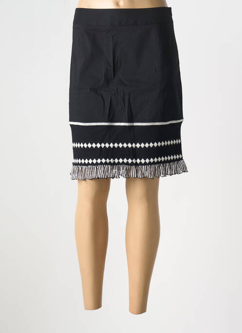 Fustă midi negru OLIVIER PHILIPS femeie