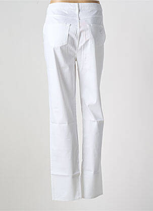 Pantalon drept elasticitate mărime normală alb OLIVIER PHILIPS femeie