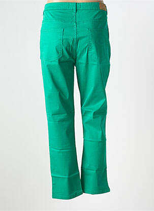 Pantalon drept elasticitate mărime normală verde BARILOCHE femeie