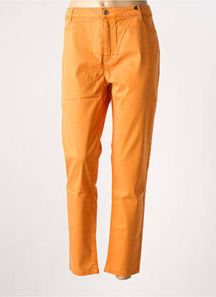 Pantalon drept portocaliu TINTA femeie