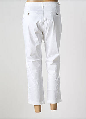Pantalon 7/8 elasticitate mărime normală alb DESGASTE femeie