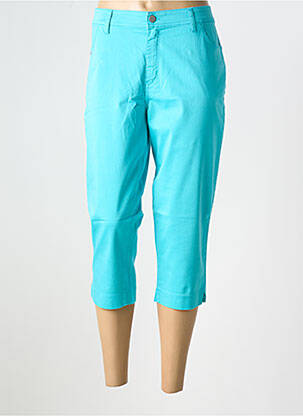 Pantalon trei sferturi albastru COWEST femeie