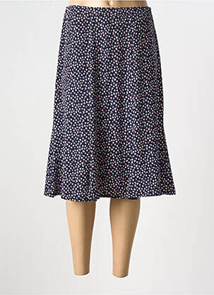 Fustă midi albastru GEVANA femeie