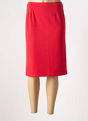 Fustă midi roșu GEVANA femeie