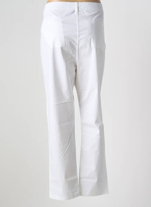 Pantalon drept alb FELINO femeie