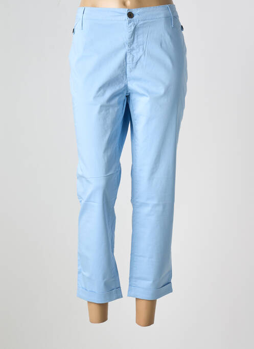 Pantalon 7/8 albastru DESGASTE femeie