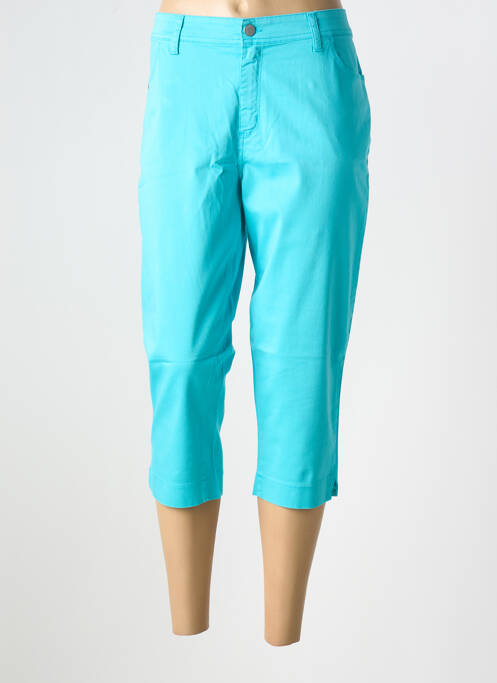 Pantalon trei sferturi albastru COWEST femeie