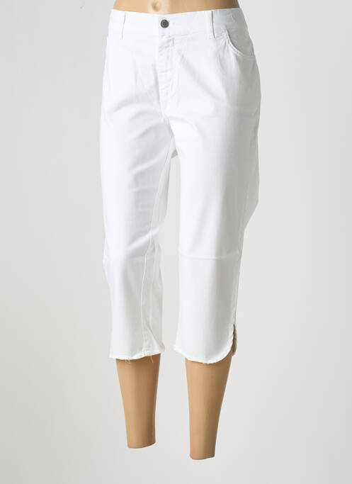 Pantalon trei sferturi alb COWEST femeie