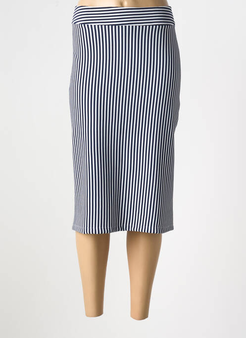 Fustă midi albastru SENORETTA femeie