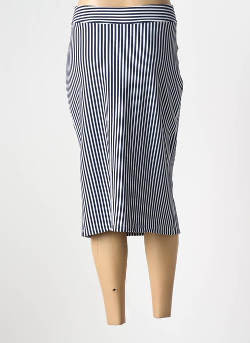 Fustă midi albastru SENORETTA femeie