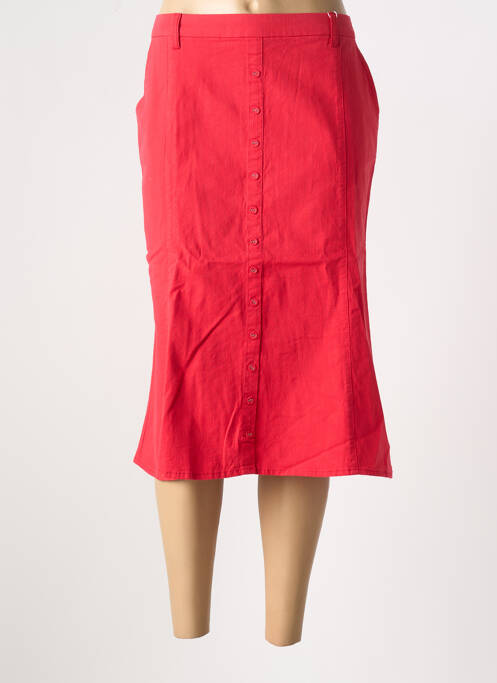 Fustă midi roșu GEVANA femeie