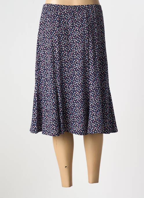 Fustă midi albastru GEVANA femeie