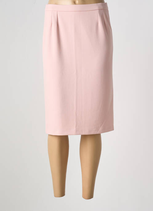Fustă midi roz GEVANA femeie