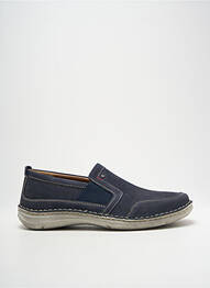 Slip-on-uri închidere elastică vârf rotund albastru JOSEF SEIBEL homme