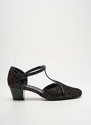 Sandale/Pantofi decupați negru ARTIKA SOFT femeie