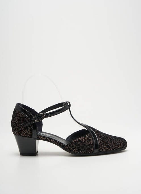 Sandale/Pantofi decupați negru ARTIKA SOFT femeie