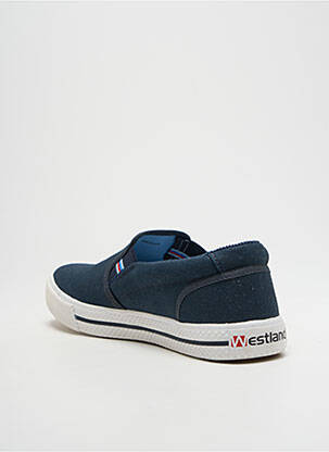Slip-on-uri vârf rotund vârf rotund albastru WESTLAND bărbat