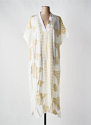 Rochie lungă alb SUMITRA femeie